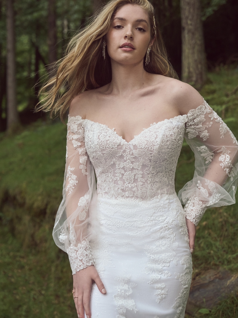 MAGGIE SOTTERO - REBECCA INGRAM PATRICIA 9110 & 9111 23RS084A01 IVORY ILLUSION US 10